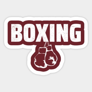 funny boxing Sticker